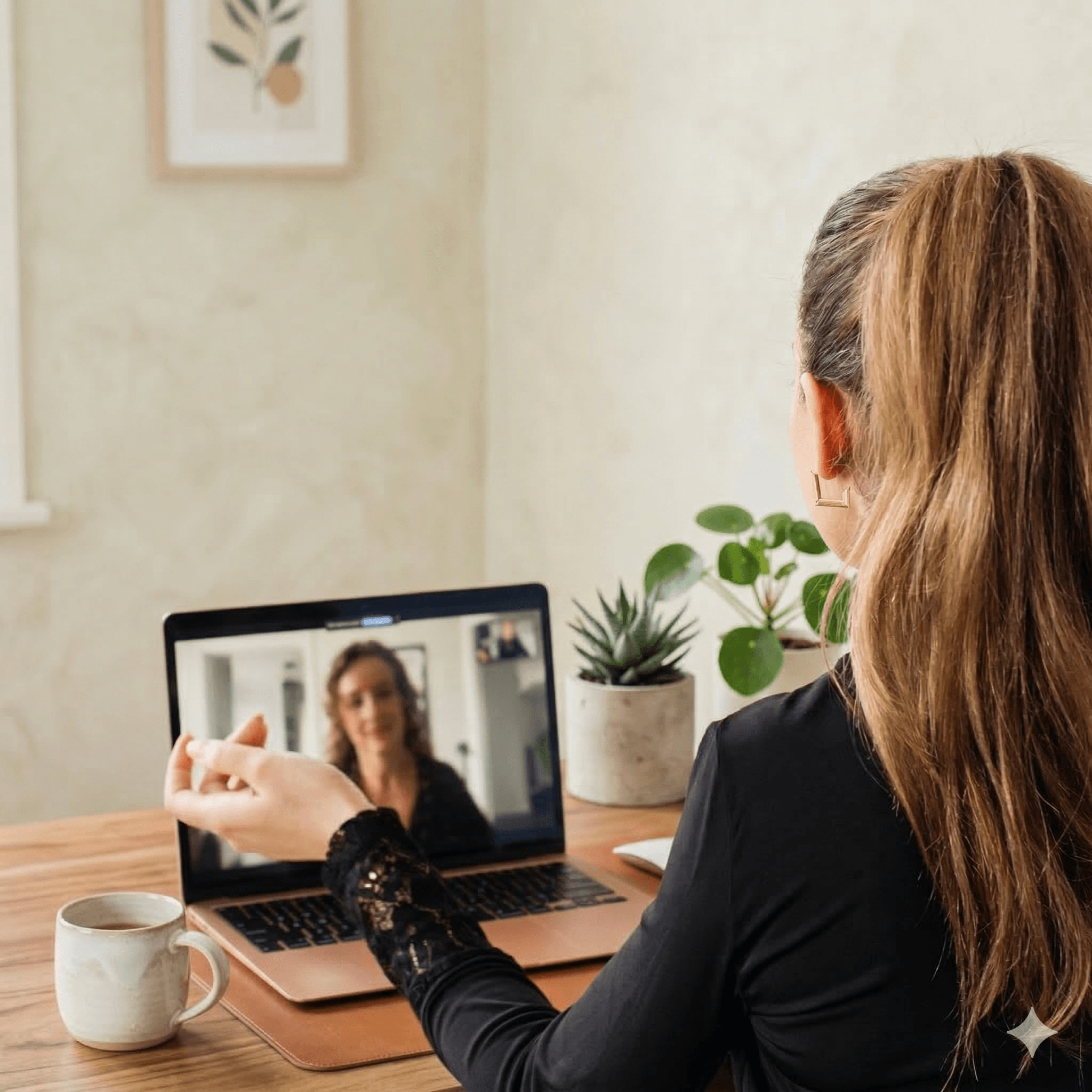 Aula online com mentor